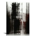 thumbnail image 1 of JEUXUS Black and White Abstract Wall Art Canvas Prints Stretched and Framed Wall Decor  Abstract Paintings Bedroom Decor Living Room Office Home Decor Modern Artw, 1 of 4
