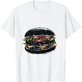 thumbnail image 1 of JEUXUS Burger Hamburger Gift - Cheesburger T-Shirt, 1 of 3