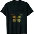 thumbnail image 1 of JEUXUS Butterfly Lover Gifts Retro Sunset Insect Monarch Entomology T-Shirt, 1 of 3
