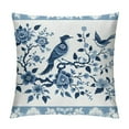 thumbnail image 1 of RUIYC Chinoiserie Throw Pillow Covers Blue and White Home Decor 18x18 Inch, Floral Pillowcase Cushion Cover for Bed Sofa Couch, 2, 1 of 5
