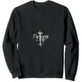 thumbnail image 1 of JEUXUS Christian Sweatshirt Women Cross Graphic Pullover Religious Gift Shirt Blessed Tee Faith Long Sleeve Tops Long-sleeved T-shirt Funny Shirt, 1 of 3