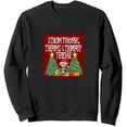 thumbnail image 1 of JEUXUS Christmas Gift Idea Funny Mental Health Awareness Black and Muticolor Unisex Long Sleeve T Shirt, 1 of 3