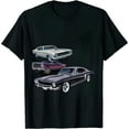 thumbnail image 1 of JEUXUS Classic American Muscle Cars Novelty T-Shirt, 1 of 3