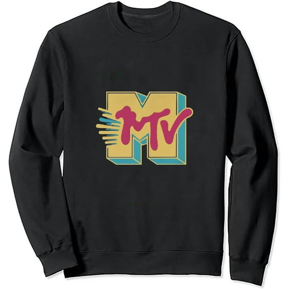 JEUXUS Classic MTV Logo Spring Break 87' Long-Sleeve T-Shirt Long Sleeve T-Shirt