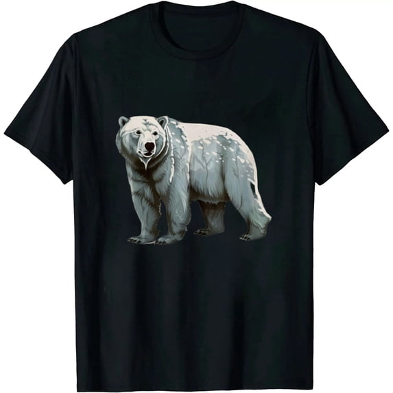 JEUXUS Climate Change Polar Bear Environmentalist Gift T-Shirt