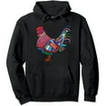 thumbnail image 1 of JEUXUS Cluck Around And Find Out Funny Chicken Pullover Hoodie, 1 of 3