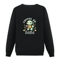 thumbnail image 1 of JEUXUS Coffee &amp; Turtles - Humorous Animal Lover's Design Pullover, 1 of 4