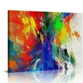thumbnail image 1 of RUIYC - Colorful paint Abstract all Art, Oversize Canvas Art Giclee Prints on Free Cotton Canvas for Home Decor, 1 of 5