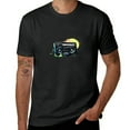 thumbnail image 1 of JEUXUS Cosmic Beats Mens Graphic Tee - Cool Novelty Design Crewneck T Shirts for Guys (Black, Large), 1 of 3