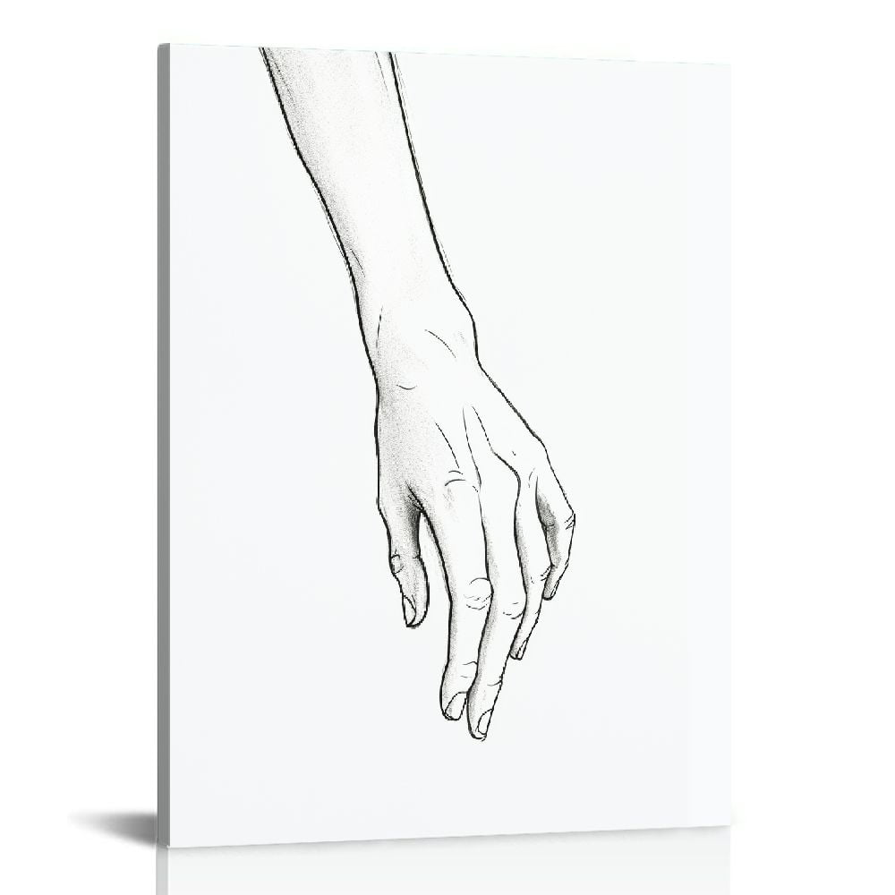 JEUXUS Couples Wall Decor Bedroom Line Art Wall Decor Minimalist Line