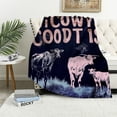 thumbnail image 1 of JEUXUS Cow Blanket Soft Cow Print Throw Blanket Cow Blankets and Throws Fluffy Cow Blanket for Adults, 1 of 6