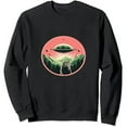 thumbnail image 1 of JEUXUS Cute Cat &amp; Funny Cat Selfie with  Alien pullover, 1 of 3