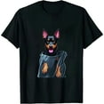 thumbnail image 1 of JEUXUS Cute Doberman Design For Men Women  Doberman Pinscher T-Shirt, 1 of 3