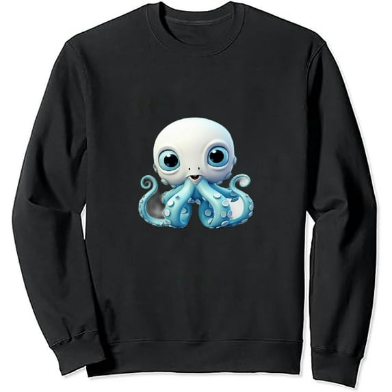 JEUXUS Cute Octopus pullover