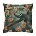 thumbnail image 1 of JEUXUS  Cute Sloth On The Tree Throw Pillow Covers Square Cushion Pillow Case Home Decor for Couch Sofa Bed Living Room, 1 of 5