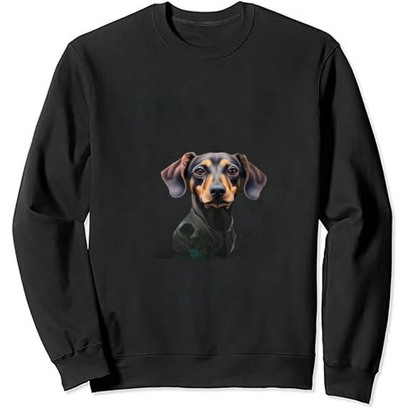 JEUXUS Dachshund Mom Sunflower Weiner Sausage Dog Owner Women Gift Pullover