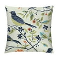 thumbnail image 1 of JEUXUS  Decorative Throw Pillow Covers, Modern Double-Side Design Cushion Cases, Blue Birds Pattern Toss Pillow Covers for Bedroom Living Room Couch Sofa Holiday Decor, 1 of 5