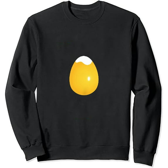 JEUXUS Deviled Egg Easy Halloween Costume Add Devil Horns and Tail Sweatshirt