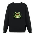 thumbnail image 1 of JEUXUS Did Someone Say Frog? Funny Frog Lover Axolotl Reptiles Pullover, 1 of 4