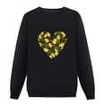 thumbnail image 1 of JEUXUS Dog Paw Print Camo Heart - Love Pet Footprints Camouflage Pullover, 1 of 4