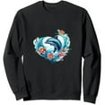 thumbnail image 1 of JEUXUS Dolphin Women Kids  pullover, 1 of 3