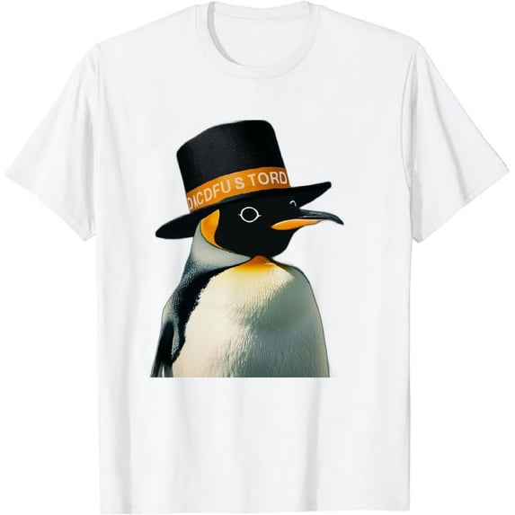 JEUXUS Easily Distracted Cute Penguin Lovers T-Shirt