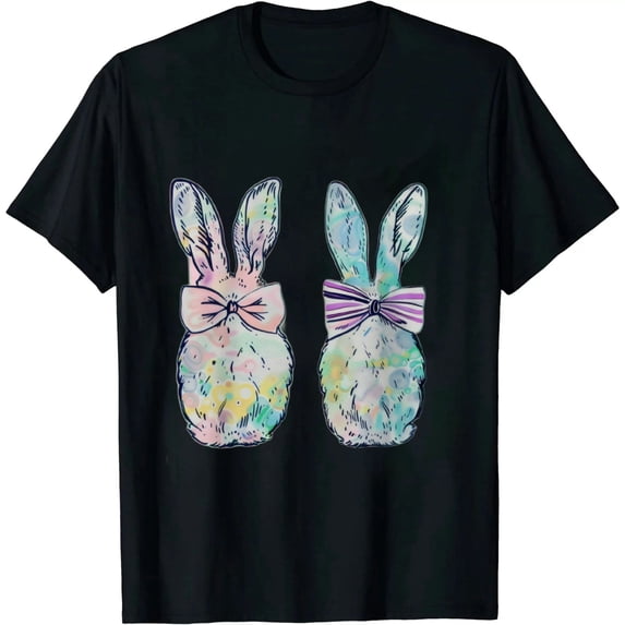JEUXUS Easter Bunnies Easter Bunny For Easter Peepin' It Real T-Shirt