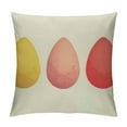 thumbnail image 1 of JEUXUS  Easter Bunny Egg Lumbar Throw Pillow Cover,  Rabbit Spring Cushion Case Decoration for Sofa Couch, 1 of 5