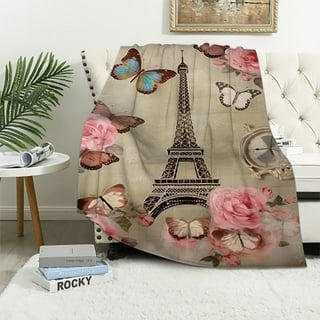 Eiffel tower blanket walmart hot sale