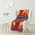 thumbnail image 1 of JEUXUS Elephant Blanket Boho Throw Blanket Elephant Gifts for Women Adult Kids Girls Hippie Blanket Elephant Lovers Elephant Decor for Home Bed, Sofa, Couch, Living Room"for Kids/Child, 1 of 6