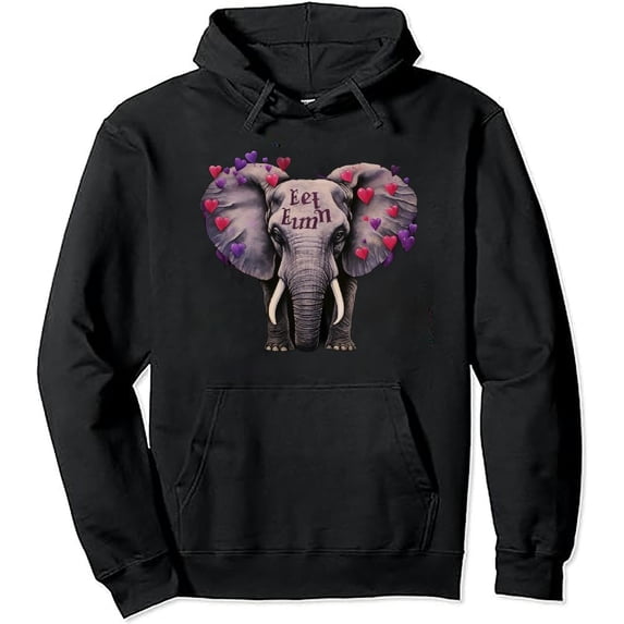 JEUXUS Elephant End Alz Memories Matter Alzheimer's Awareness Month Pullover Hoodie