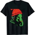 thumbnail image 1 of JEUXUS Elephants Christmas Funny Elf-Ephant Elf Elephant Xmas T-Shirt, 1 of 3
