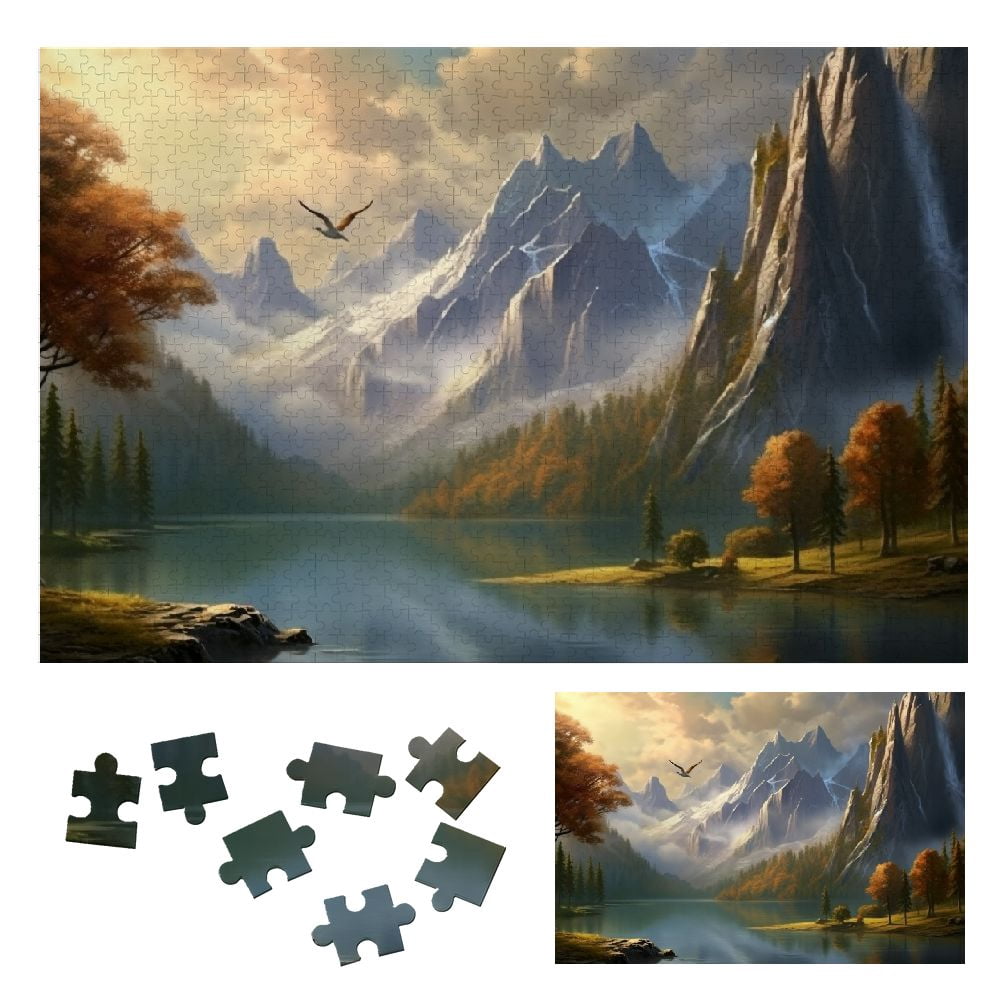 JEUXUS Fantasy Art Wooden Jigsaw Puzzle for Adults and Kids - Premium ...