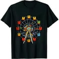 thumbnail image 1 of JEUXUS Ferris Wheel Ride Carnival T-Shirt, 1 of 3