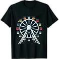 thumbnail image 1 of JEUXUS Ferris wheel T-Shirt, 1 of 3