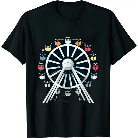 JEUXUS Ferris wheel T-Shirt