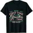 thumbnail image 1 of JEUXUS First Time Grandma Let the Spoiling Begin New 1st Time Gifts T-Shirt, 1 of 3