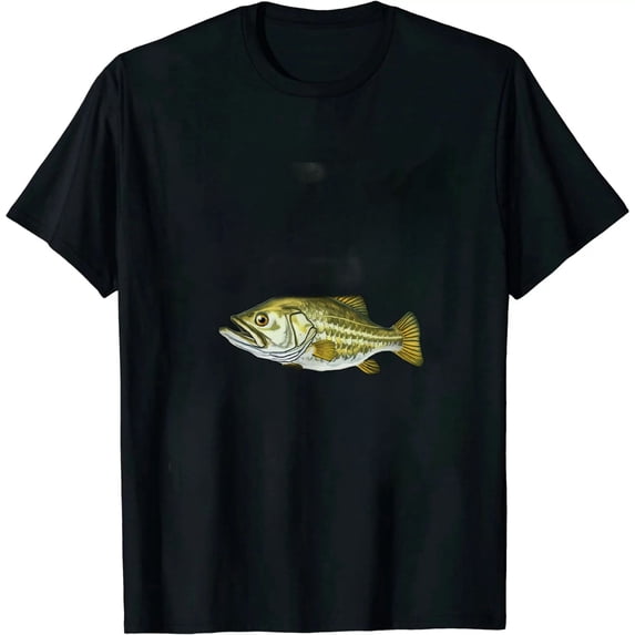 JEUXUS Fish Xmas Santa Hat Walleye Ugly Christmas T-Shirt