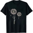 thumbnail image 1 of JEUXUS Forest Animal Insect Dandelion Dragonfly T-Shirt, 1 of 3