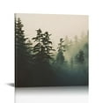 thumbnail image 1 of JEUXUS Forest Bathed in Sunlight Canvas Print Picture Painting Wall Art for Bedroom Living Room Framed   Artwork Wall Decor for Bathroom Modern Room Plants Wall Decorations, 1 of 4