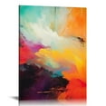 thumbnail image 1 of JEUXUS  Framed Abstract Colorful Cloud Canvas Wall Art Modern Pictures Prints Paintings Room wall Decor Landscape Nature Posters Artwork for Living Room Bedroom Office Ready to Hang., 1 of 5