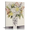 thumbnail image 1 of JEUXUS French Floral Greenery Bouquet Parisian Charm Flowers Canvas Wall Art Design by Cindy Jacobs, Gallery Wrapped Canvas, 1 of 4