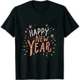 thumbnail image 1 of JEUXUS Fun Happy New Year Day Eve Party Fireworks Confetti Costume T-Shirt, 1 of 3
