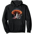 thumbnail image 1 of JEUXUS Fungiphile | Vintage Fungi Pattern Cottagecore Mushroom Pullover Hoodie, 1 of 3