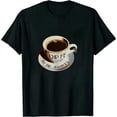 thumbnail image 1 of JEUXUS Funny Coffee - I Don't Rise And Shine I Caffeinate And Hope T-Shirt, 1 of 3