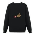thumbnail image 1 of JEUXUS Funny Easter Day Bunny Easter Rabbit Coffee Lover Gift Pullover, 1 of 4