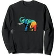 thumbnail image 1 of JEUXUS Funny Elephant Design Men Women Boys Girls Elephant Lover pullover, 1 of 3