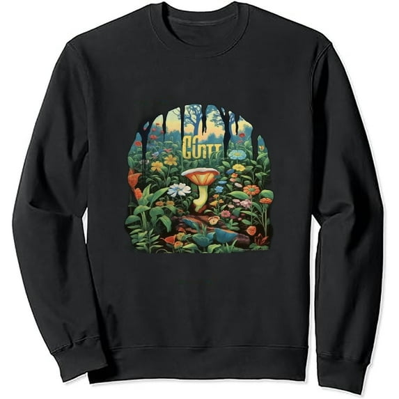 JEUXUS Funny Life Is A Garden Dig It Dad Men Women Retro Gardening T-Shirt Long-sleeved T-shirt Funny Shirt