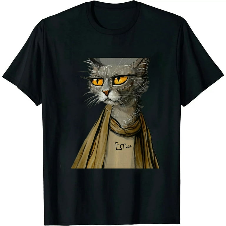 Funny Meh Cat Gift For Cat Lovers T-Shirt Funny Meh Cat Gift For Cat Lovers T-Shirt