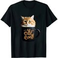 thumbnail image 1 of JEUXUS Funny Orange Cat Coffee Mug Cat Lover T-Shirt, 1 of 3